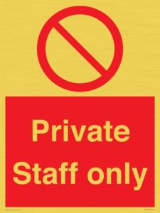Private Staff Only